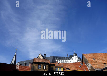 Stolberg dans le Harz en Allemagne de l'Est. Banque D'Images