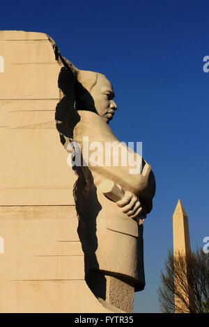 Martin Luther King jr monument washington dc brian mcguire Banque D'Images