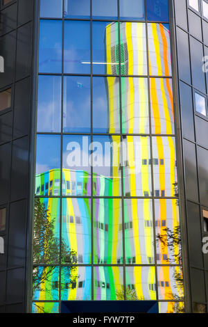 Université d'Essen, Campus, bâtiments administratifs, Banque D'Images