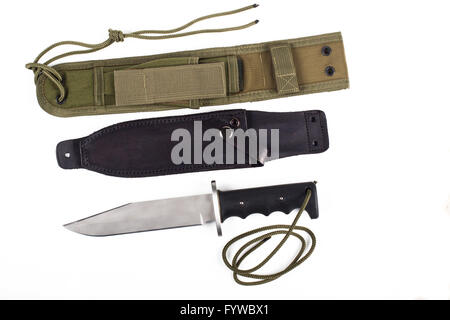 ensemble de couteau Banque D'Images