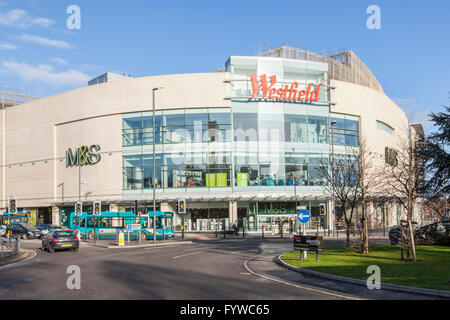 Le Westfield Shopping Centre dans le centre-ville de Derby, England, UK Banque D'Images