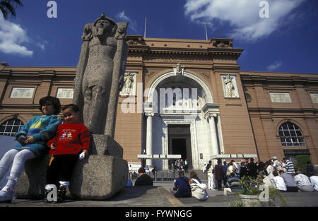 Musée égyptien du Caire Egypte Afrique Banque D'Images