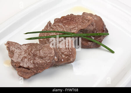 Des plats de viande rôtie Banque D'Images