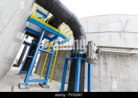 L'usine de traitement de l'eau Banque D'Images