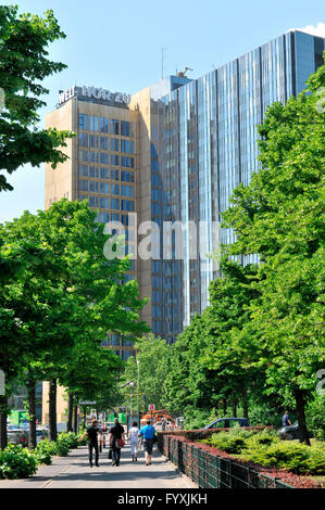 La maison d'édition Axel Springer, Axel Springer Verlag, Oranienstrasse, Kreuzberg, Berlin, Allemagne Banque D'Images