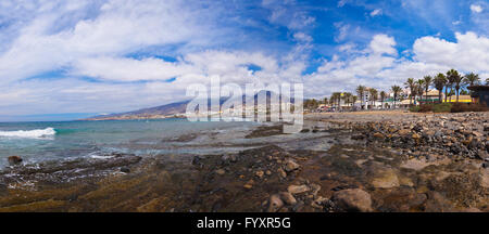 Plage de l'île des Canaries - Tenerife Banque D'Images