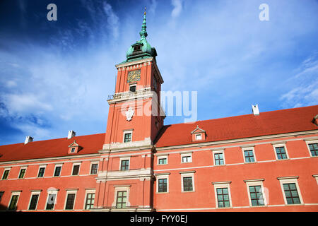 Château Royal de Varsovie, Pologne Banque D'Images