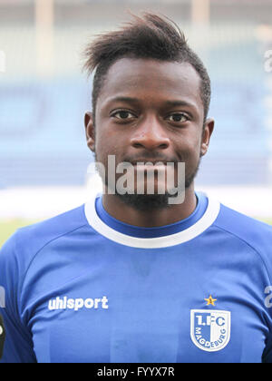 Kinsombi David (1.FC Magdebourg) Banque D'Images