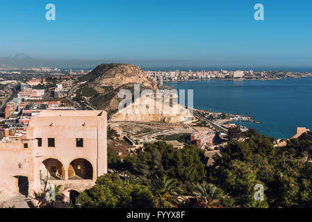 La ville d'Alicante Banque D'Images