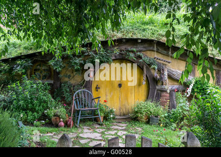 trous de Hobbit Banque D'Images