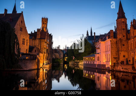 Canaux de Bruges Banque D'Images