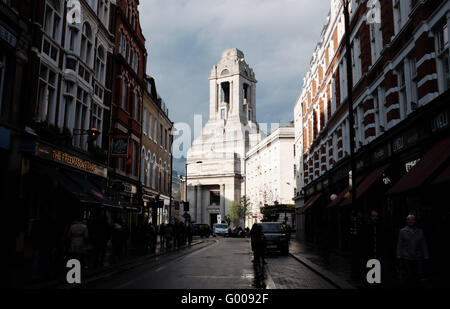 Freemasons' Hall à Londres est le siège de la Grande Loge Unie d'Angleterre et la Cour suprême grand chapitre de l'Arche Royale de maçons England UK Banque D'Images