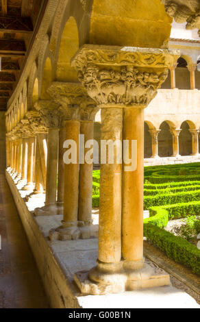 Santo Domingo de Silos Abbaye (Espagnol : Monasterio de Santo Domingo de Silos) est un monastère bénédictin situé dans le village de Santo Banque D'Images