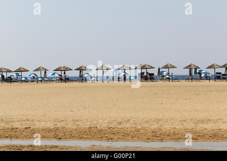 Piscinas plage en Sardaigne Banque D'Images