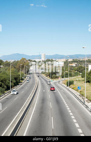 A7 (N340). Marbella, Málaga, Espagne Banque D'Images