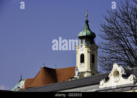 Église de palace garden à Laxenburg, Basse Autriche, Autriche, Europe Banque D'Images
