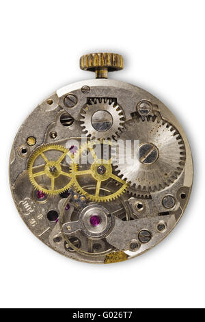 Ancienne montre de poche Banque D'Images