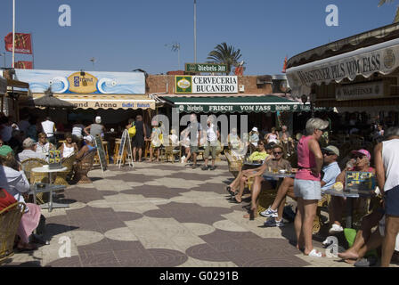 promenade de la plage Banque D'Images