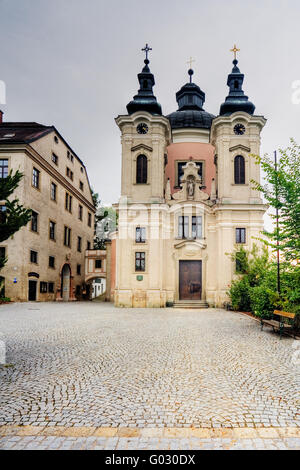 Pèlerin de l'église à Streyr, Haute Autriche, Autriche Banque D'Images