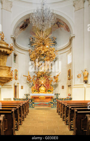 Pèlerin de l'église à Streyr, Haute Autriche, Autriche Banque D'Images