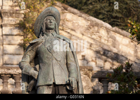 Statue de D'Artagnan Banque D'Images