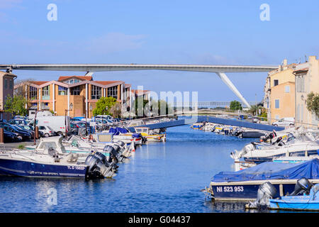 Viaduc et Miroir aux Oiseaux Martigues Provence 13 France Banque D'Images