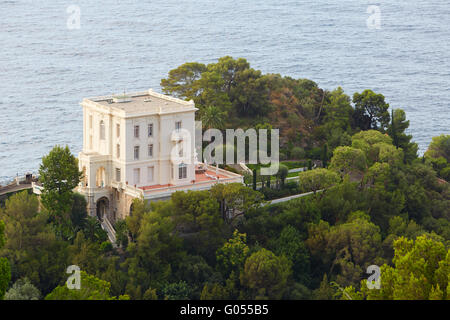 Villa La Vigie, l'un des plus célèbres villas sur la côte d'Azur à Monte Carlo Banque D'Images