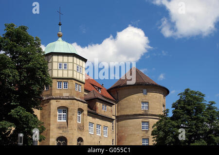 Vieux château Stuttgart Banque D'Images