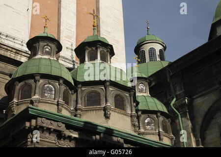 Chapelle des trois Hiérarques de l'église de la Dormition (Assomption) Banque D'Images