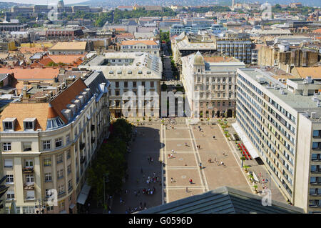 Vue depuis la Basilique de Saint Stephen dans le sens Banque D'Images