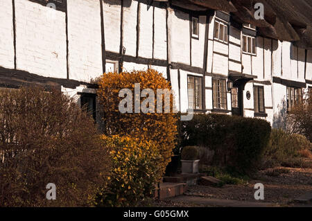 Cadre en bois traditionnels cottages at Wendover dans Buckinghamshire Banque D'Images