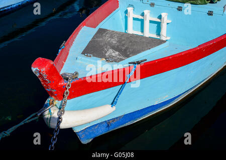 Barque Miroir aux Oiseaux Martigues Bouche de Rhone Provence 13 France Banque D'Images