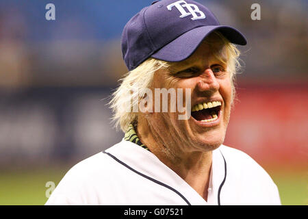 Saint Petersburg, Florida, USA. Apr 29, 2016. Vous VRAGOVIC GARY BUSEY | fois.avant le match entre les Rays de Tampa Bay et les Blue Jays de Toronto au Tropicana Field à Saint-Pétersbourg, en Floride, le vendredi, 29 avril, 2016. Credit : Vragovic/Tampa Bay Times/ZUMA/Alamy Fil Live News Banque D'Images