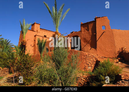 Ait Ben Haddou au Maroc Banque D'Images