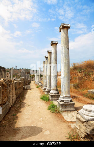 Colonnes antiques. Banque D'Images