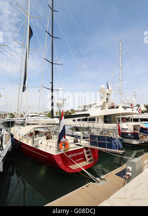 Palma International Boat Show 2016 et 2016 Palma Superyacht - pré ouverture des images - y compris les "superyachts Heidenskip' Banque D'Images