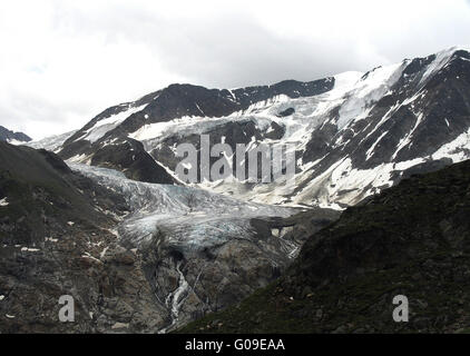 Glacier Taschach Banque D'Images