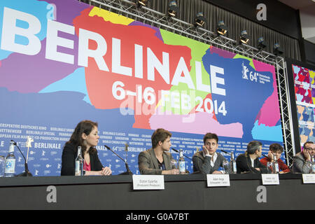 'Terre de tempêtes' Photocall lors de la 64ème Berlinale Banque D'Images