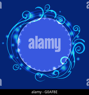 Résumé rouge mystic fond de dentelle avec modèle de turbulence et le châssis pour le texte Banque D'Images