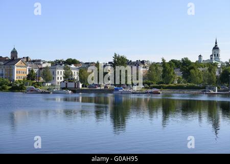 Le Harnosands Marina Banque D'Images