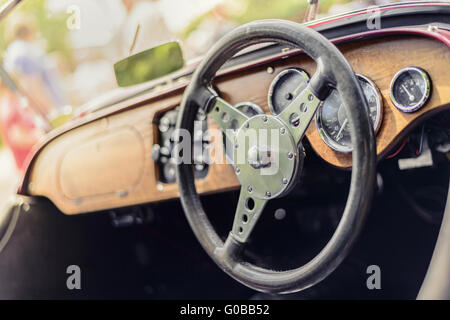 Volant d'une Morgan 4 Banque D'Images