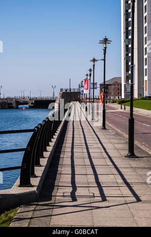 Princes Dock, Liverpool, Merseyside, Angleterre, Royaume-Uni Banque D'Images