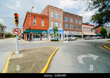 Waterfront scènes dans Washington North Carolina Banque D'Images