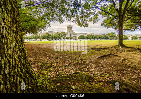 L'ancienne citadelle capus bâtiments de Charleston en Caroline du Sud Banque D'Images