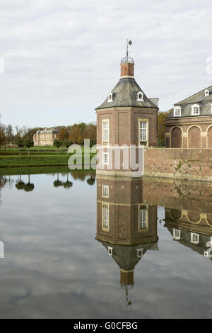 Château à douves, Allemagne Nordkirchen Banque D'Images