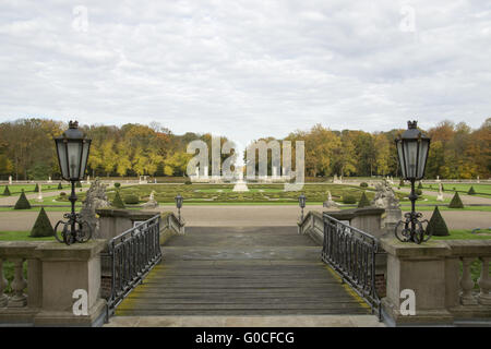 Château à douves, Allemagne Nordkirchen Banque D'Images