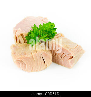 Steak de thon Banque D'Images