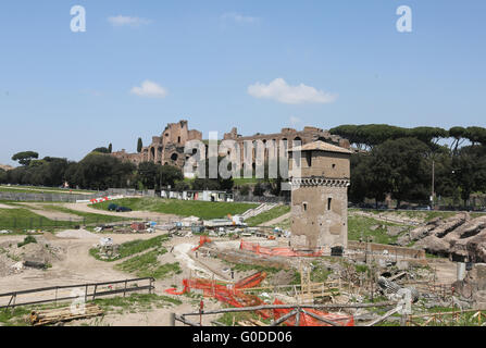 Circus Maximus Rome Banque D'Images