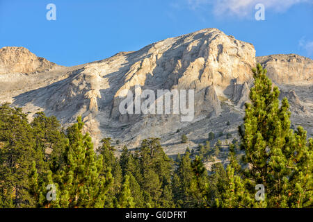 Les sommets de l'Olympe ridge en Grèce Banque D'Images