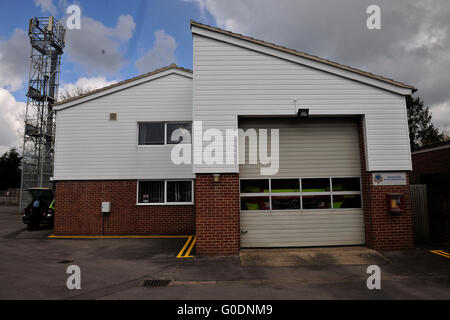 Fire Station, Mortimer commun, Reading, Berkshire, Angleterre Banque D'Images